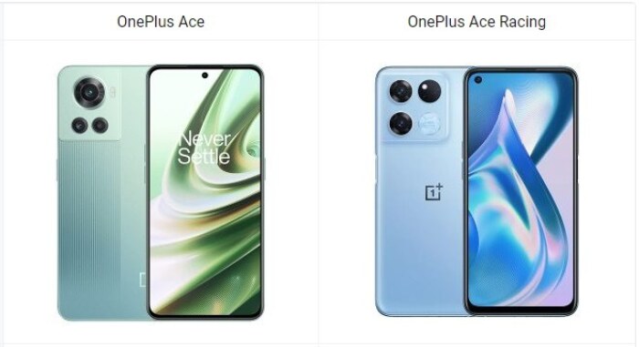 OnePlus Ace vs OnePlus Ace Racing