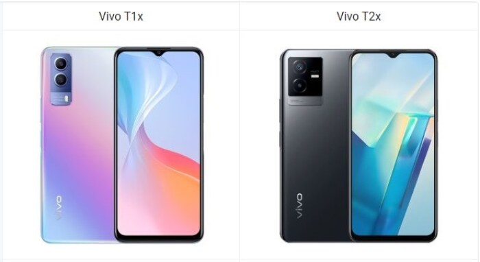 Vivo T1x vs Vivo T2x