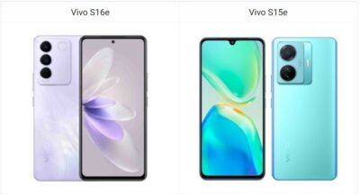  Vivo S16e vs Vivo S15e