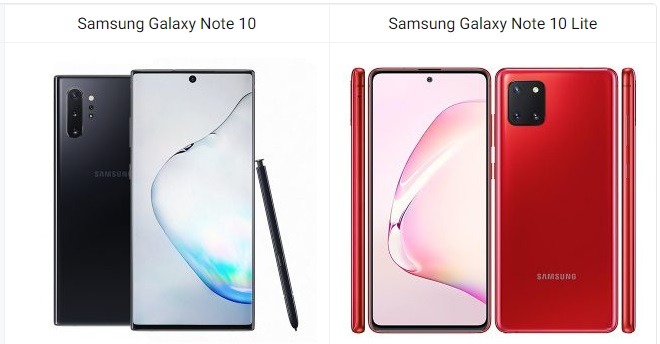 xiaomi note 10 lite vs samsung note 10 lite