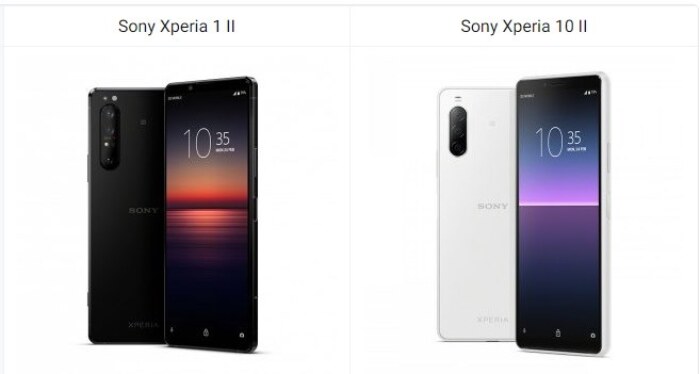 Sony Xperia 1 II vs Sony Xperia 10 II