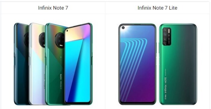 Infinix Note 7 vs Infinix Note 7 Lite