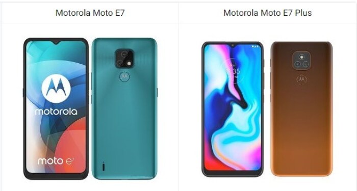 Motorola Moto E7 vs Motorola Moto E7 Plus