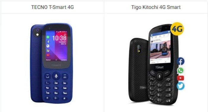 Tecno T-Smart 4G vs Tigo Kitochi 4G Smart