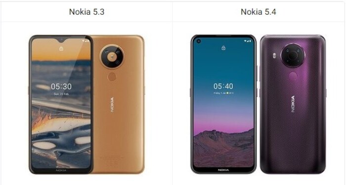 Nokia 5.3 vs Nokia 5.4