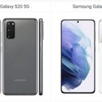 Samsung Galaxy S20 5G vs Galaxy S21 5G