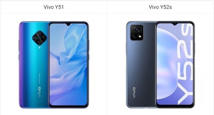 Vivo Y51 vs Vivo Y52s