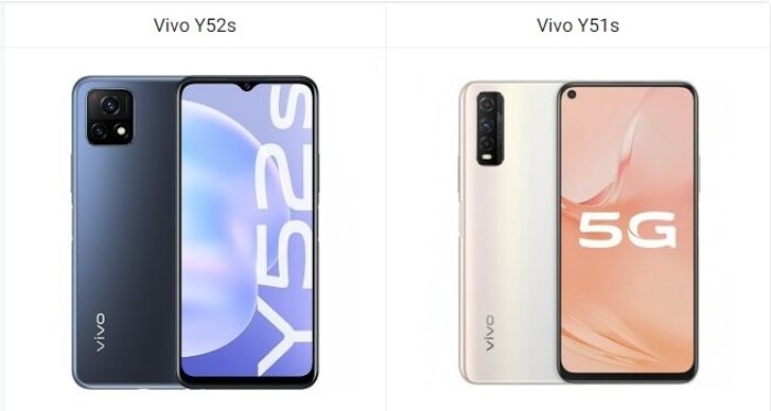 Vivo Y52s vs Vivo Y51s