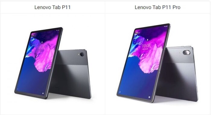 Lenovo Tab P11 vs Tab P11 Pro