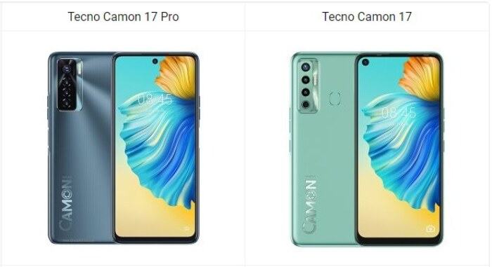 Tecno Camon 17 Pro vs Camon 17