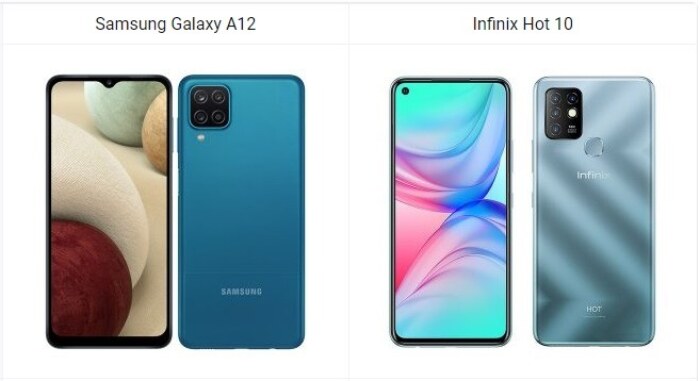 Samsung Galaxy A12 vs Infinix Hot 10