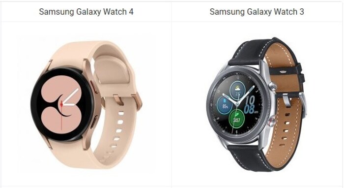 Samsung Galaxy Watch 4 vs Galaxy Watch 3