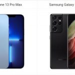 iPhone 13 Pro Max vs Samsung Galaxy S21 Ultra 5G