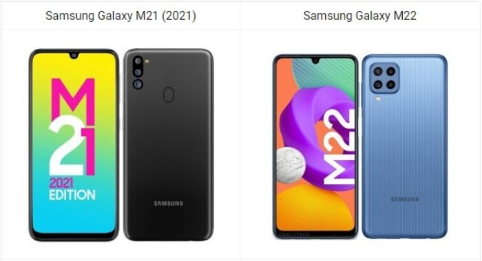 Samsung Galaxy M21 (2021) vs Galaxy M22