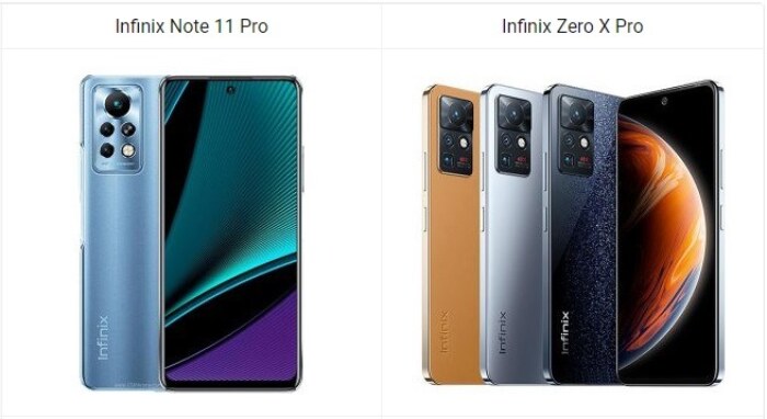 Infinix Note 11 Pro vs Infinix Zero X Pro