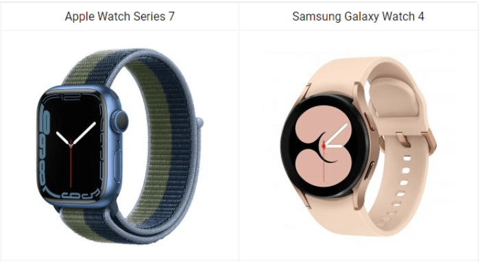 Apple Watch Series 7 vs Samsung Galaxy Watch 4