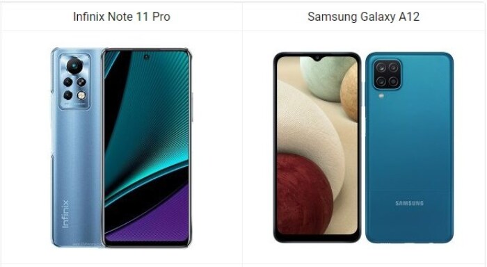 Infinix Note 11 Pro vs Samsung Galaxy A12