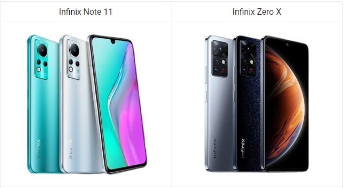 Infinix Note 11 vs Infinix Zero X