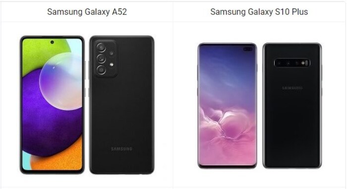 Samsung Galaxy A52 vs Galaxy S10 Plus
