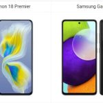 Tecno Camon 18 Premier vs Samsung Galaxy A52