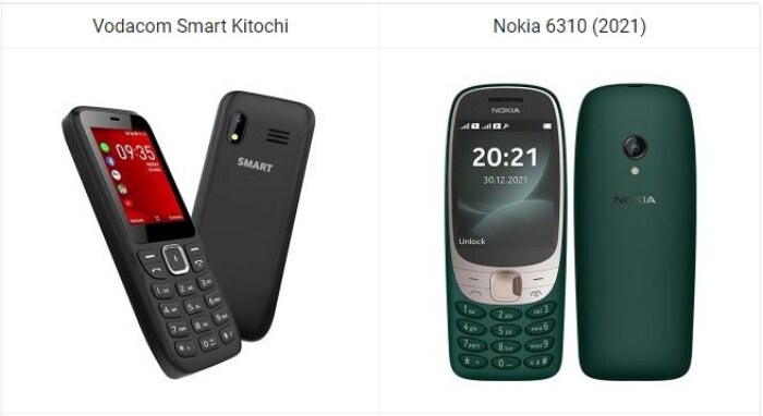Vodacom Smart Kitochi vs Nokia 6310 (2021)