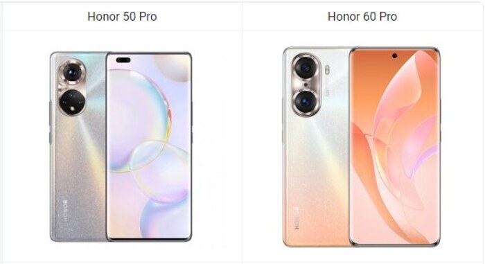 Honor 50 Pro vs Honor 60 Pro