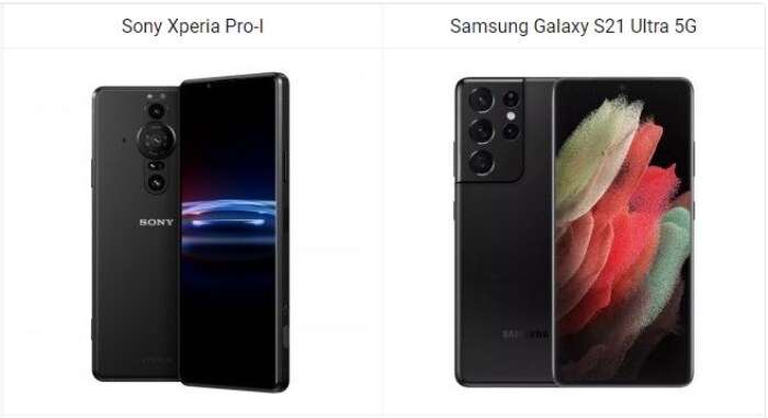 Sony Xperia Pro-I vs Samsung Galaxy S21 Ultra