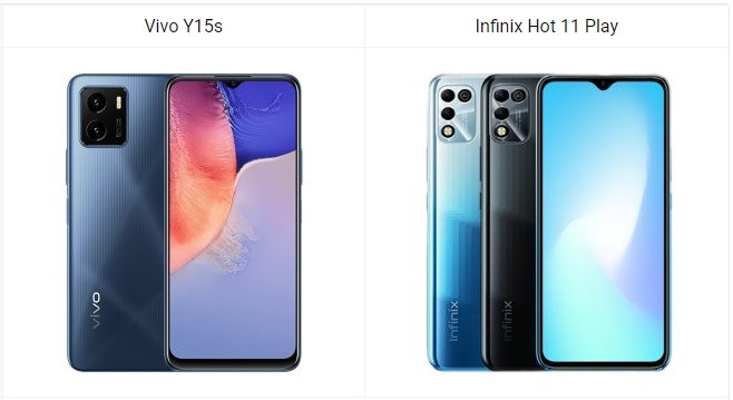 infinix hot 11 vs vivo y15s