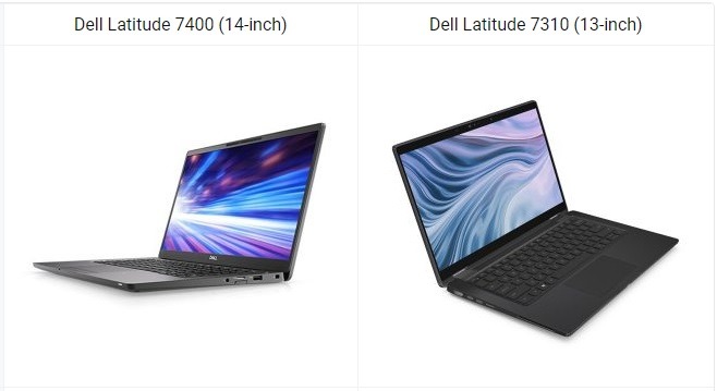 Dell Latitude 7400 (14-inch) vs Latitude 7310 (13-inch)
