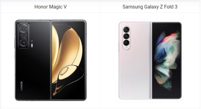 Honor Magic V vs Samsung Galaxy Z Fold 3