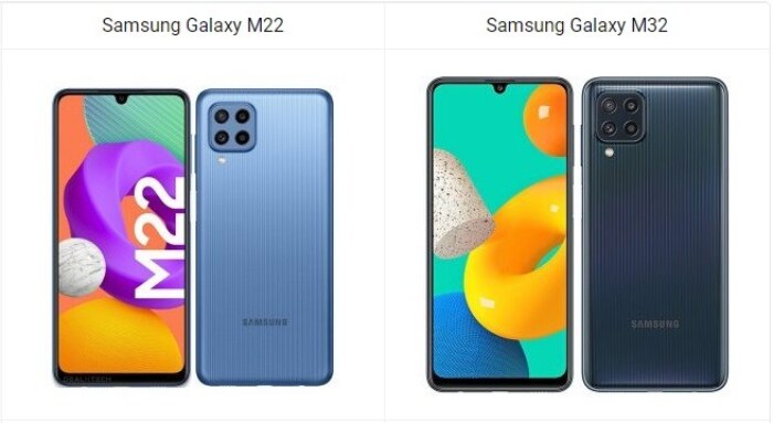 Samsung Galaxy M22 vs Galaxy M32