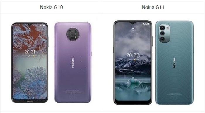 Nokia G10 vs Nokia G11