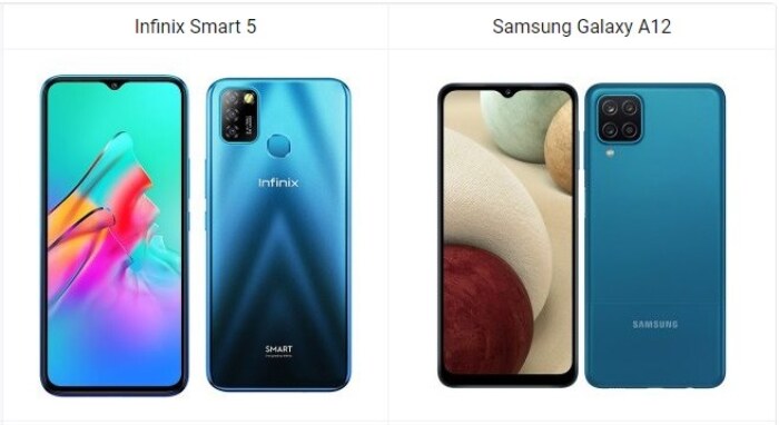 Infinix Smart 5 vs Samsung Galaxy A12