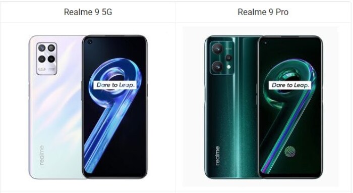 Realme 9 5G vs Realme 9 Pro