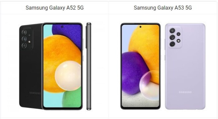 Samsung Galaxy A52 5G vs Galaxy A53 5G