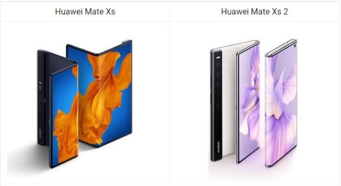 Huawei Mate Xs vs Huawei Mate Xs 2