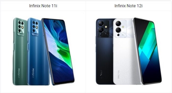Infinix Note 11i vs Infinix Note 12i