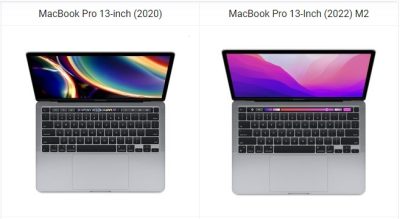MacBook Pro 13-inch (2020) vs MacBook Pro 13-Inch (2022) M2