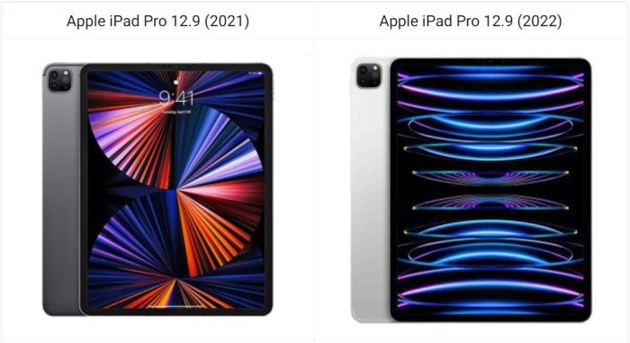 iPad Pro 12.9 (2021) vs iPad Pro 12.9 (2022)