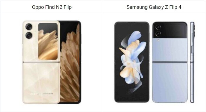 Oppo Find N2 Flip vs Samsung Galaxy Z Flip 4