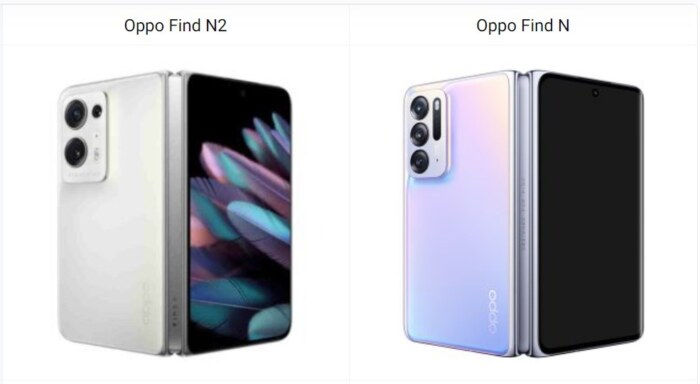 Oppo Find N2 vs Oppo Find N