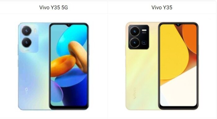 Vivo Y35 5G vs Vivo Y35