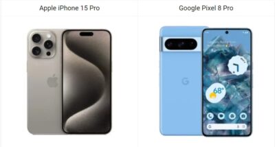iPhone 15 Pro Max vs Pixel 8 Pro